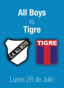 Copa Argentina: All Boys vs. Tigre